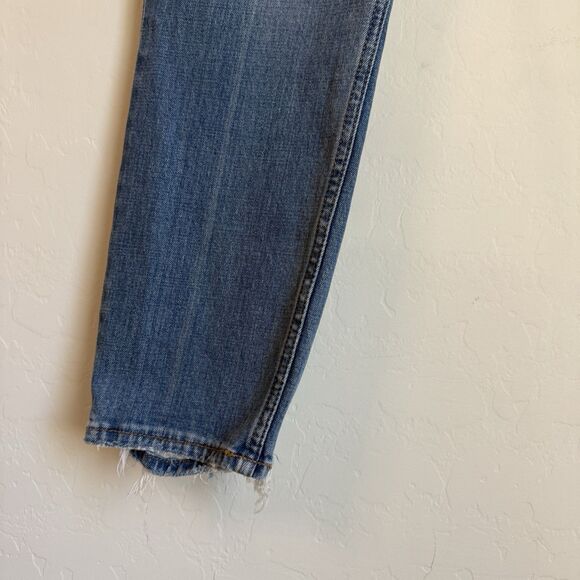 Abercrombie & Fitch Distressed Jeans Size 30/10 The Skinny High Rise Curve Love - Picture 2 of 12